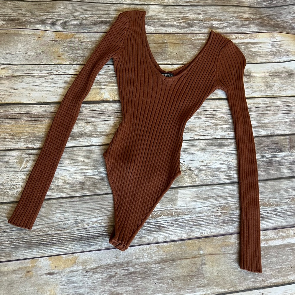 Ribbed Bodysuit